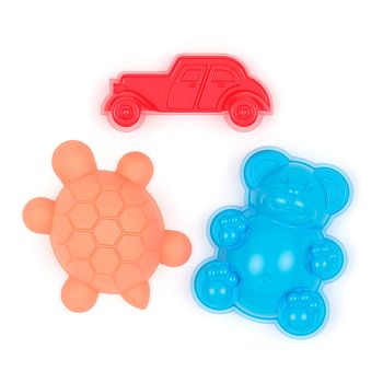 Формочки для игры с песком 3шт м8799