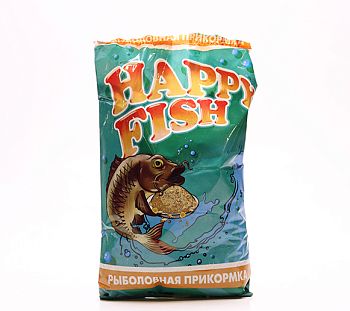 Прикормка Зимняя HAPPY FISH Лещ фенхель 1кг