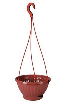 Горшок 2,5 литра подвесной Мирабель коричневый М5929 уп30