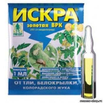 ИСКРА Золотая (ГБ) СОНЕТ блистер 10 мл от колорад.жука /120