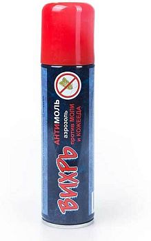 Антимоль Вихрь антимоль Аэрозоль баллон 210 см куб (уп36шт)Ваш.Хоз