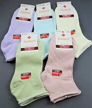 Носки Ж. Х.Б. кор. Байвей 2348 ослаб.резинка 10/600 *М