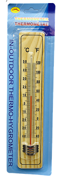 Термометр оконный деревянный средний 1/288