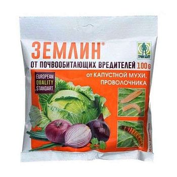 Землин 100 г (ГБ)+ (медведка,проволочн,кап.муха) 50шт