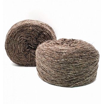 Пряжа таблетка овечья шерсть темно-бежевый (по 1шт)