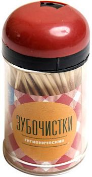 Зубочистка большая 302-3 12 шт/360 Зубочистка большая 302-3 12 шт/360