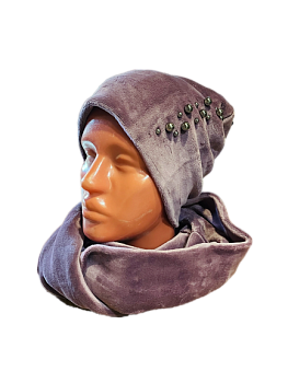 Шапка+Снуд Ж. велюр