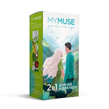 Набор подарочный Mymuse шампунь-бальзам от перхоти и гель д/душа 1/ (7950)