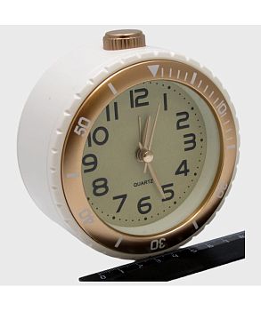 Будильник на батарейках F66294 круглый 1/60