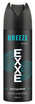 Дезодорант аэрозоль EXXE MEN мужской  BREEZE, 200 мл 1/6 