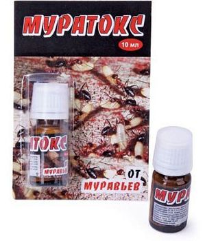 Муратокс флакон 10мл. 100шт. (от муравьев)