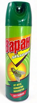 Дихлофос Сибиар "Варан" 440 мл. Универсальный от мух Без запаха 12шт 04.241.21