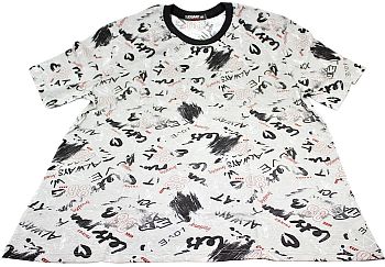 Футболка М. Х.Б. Буквы,Газета р.48-56 5шт *