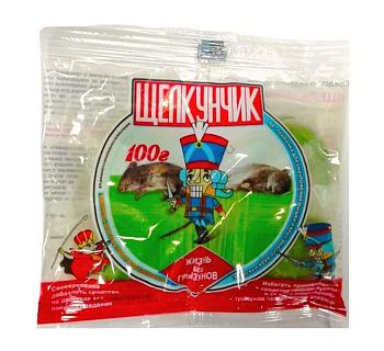 Щелкунчик от мышей  100гр. 100шт
