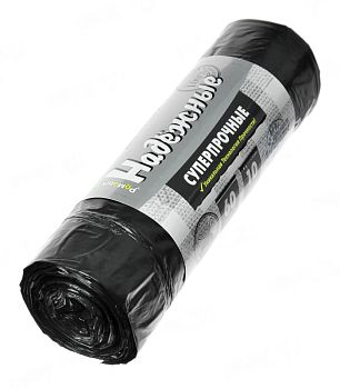 Мешки д/м 60л Ромашка Надежные СУПЕРПРОЧ. с завязками 60*80 (10шт) 1/24