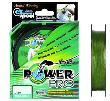 Леска плетенка зеленая POWER 0,25 150м