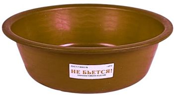 Таз 15л ОНЕСТ (шоколадный) 1сорт Т15-01/С1
