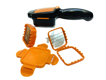 Овощерезка ПЯТЬ насадок с контейнером 1878