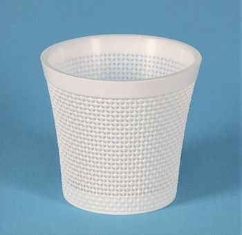 Горшок 5 литров Кашпо Кредо с дренажным горшком белый г.Пятигорск