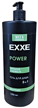 Гель для душа EXXE MEN 2в1 "Бодрящий" POWER, 1000 мл 1/4