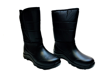 Дутики мужские. Ориент высокие галоши пенка мех лип черные р.41-45 6пар М1