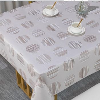 Клеенка столовая из плотного ПВХ на тканев основе (1,4*20м) STY 1588C