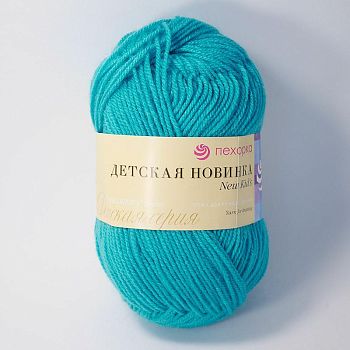 Пряжа Детская Новинка 581 Св.изумруд (в уп.10шт)