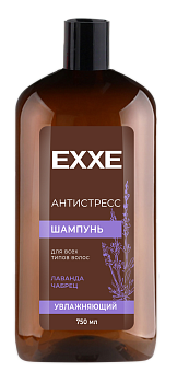 Шампунь EXXE "Антистресс" Увлажняющий д/всех типов волос, 750мл () 1/8 Шампунь EXXE "Антистресс" Увлажняющий д/всех типов волос, 750мл () 1/8