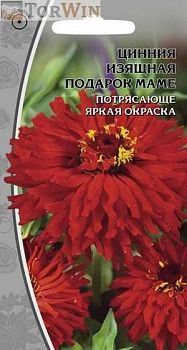 Цинния Подарок маме ц/п ВХ*28 по 10шт Цинния Подарок маме ц/п ВХ*28 по 10шт