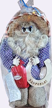 Домовой "Кузя" Нафаня сидит 33см