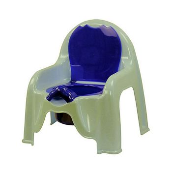 Горшок детский стульчик М1326 голубой 1/6