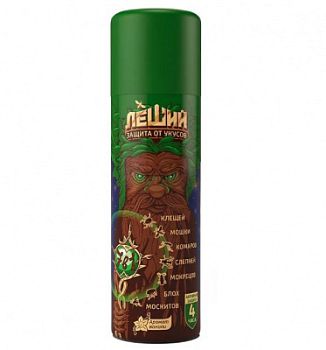 Аэрозоль от клещей, комаров и мошек Акарицид Леший 150мл 24шт