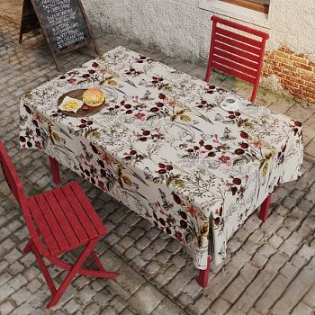 Клеенка столовая на нетканной основе ПВХ (1,4*20м) GX-489A