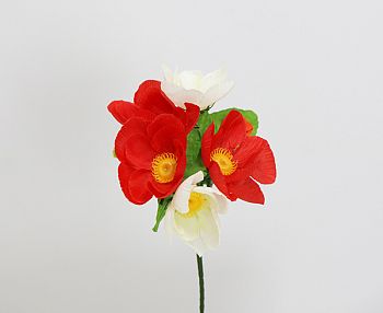 Мак бордюрный 5голов 20см 10/100