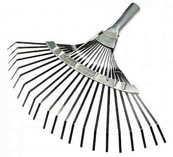 Грабли веерные пластина п.о 22 зуб.(Э)