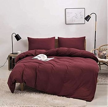 КПБ полисатин однотонный Аэлита 2сп+европрост Aura Wine