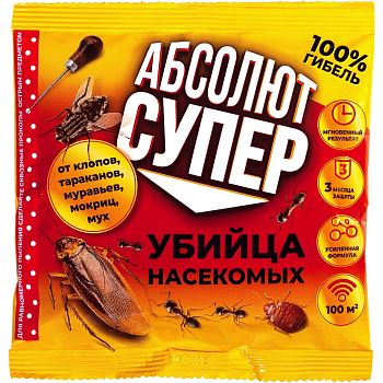 Дуст абсолют Супер инсектиц. 100гр /50шт(?)