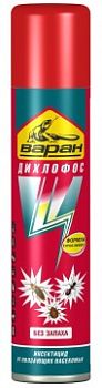 Дихлофос Сибиар "Варан" 300 мл. Ультра от ползающих Без запаха 12шт 06.002.06