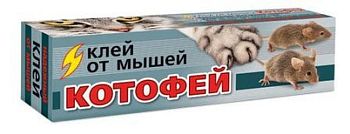 Клей от мышей Котофей 60 гр. 40шт.