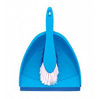 Комплект  щетка-сметка для пола+совок с резинкой Мульти-Пласт 2000 1/15