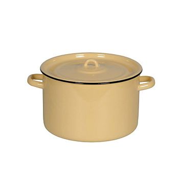 Кастрюля 7 литров Череповец  эмалированная б/рис 2с18 1/4