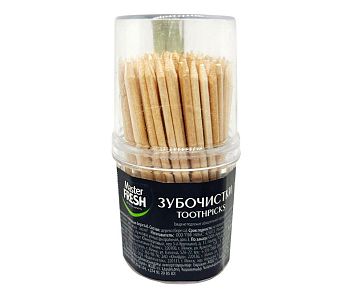 Зубочистка Master Fresh 190шт (4463) 20/160 Зубочистка Master Fresh 190шт (4463) 20/160