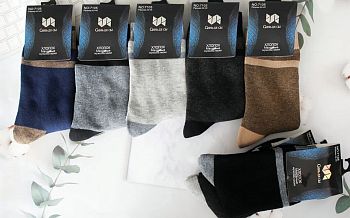 Носки М. мах. СИНЬ ДЕ СЫ 7105 12/240