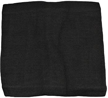 Шарф Снуд (хомут) флис черный 1/100