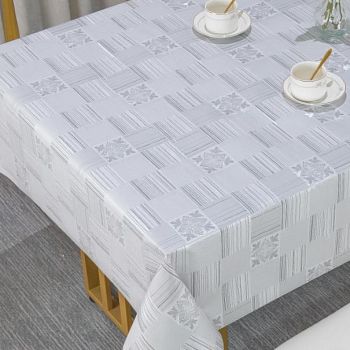 Клеенка столовая из плотного ПВХ на тканев основе (1,4*20м) STY 1590K