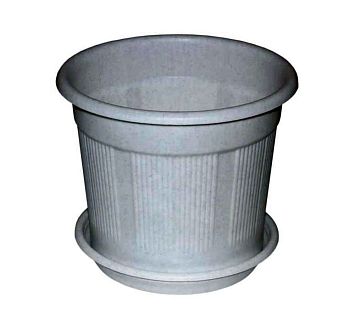 Горшок 0,5л Кашпо белый г.Пятигорск