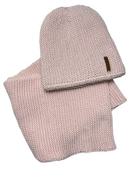 Шапка+Снуд Ж. мелкая вязка