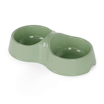 Миска для кошек ALTA Юта двойная 0,2л уп34