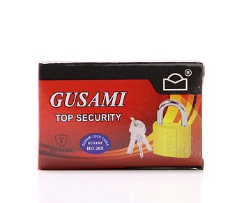 Замок навесной ЗОЛОТОЙ GUSAME 50мм