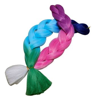 Резинка д/волос Афрокосички цветные широкие ААА-62Н цена за 1шт (уп12шт)